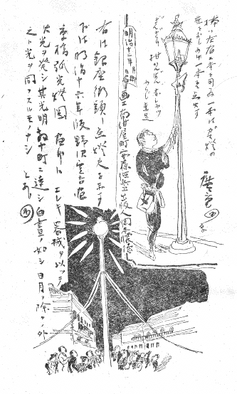 ガス燈の図