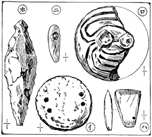「第四圖（武藏馬籠）」のキャプション付きの図