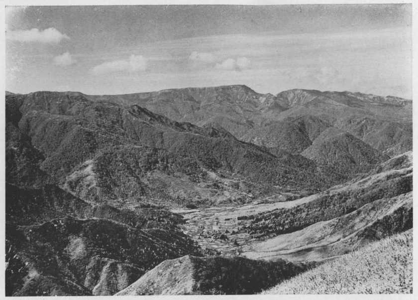 「●三国山より見たる苗場山」のキャプション付きの写真